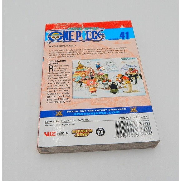 One Piece, Vol. 41: Declaration of War by Eiichiro Oda (English) Paperback Book - Picture 6 of 8